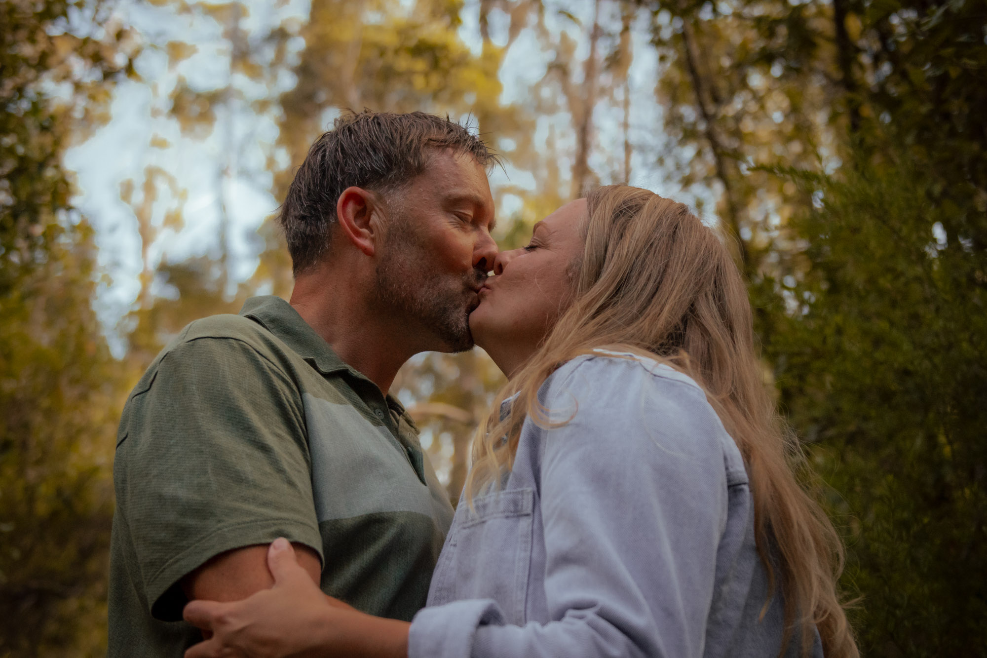 Couple photographed together in northern Tasmania