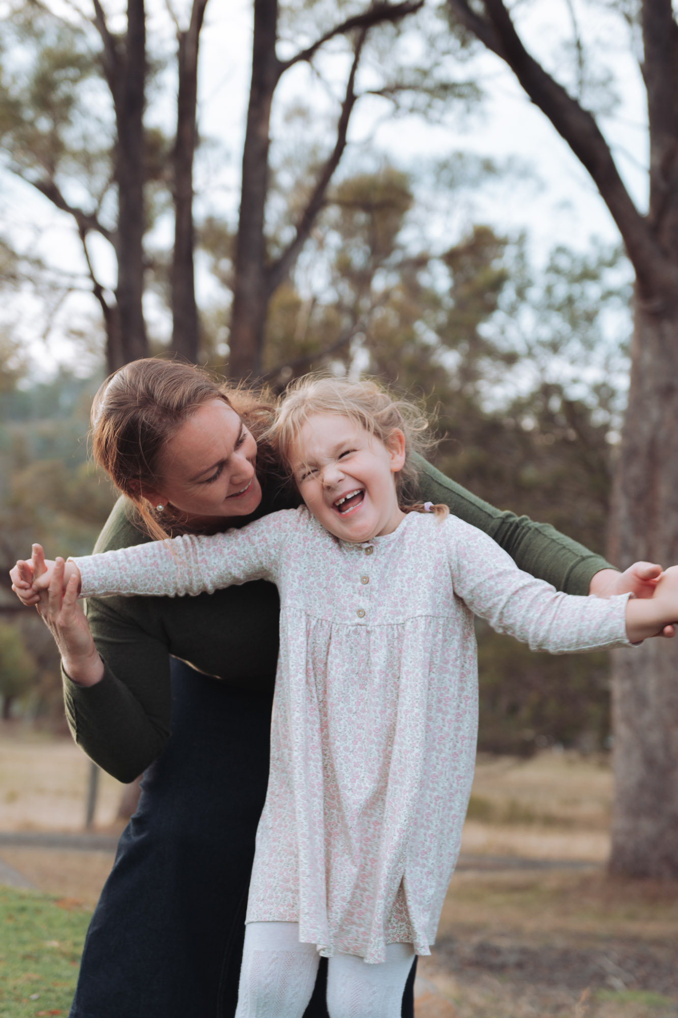 Genuine family connection captured in Tasmania