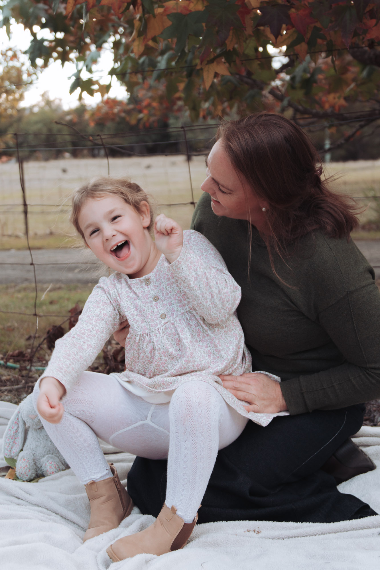 Family photography session in Launceston, Tasmania
