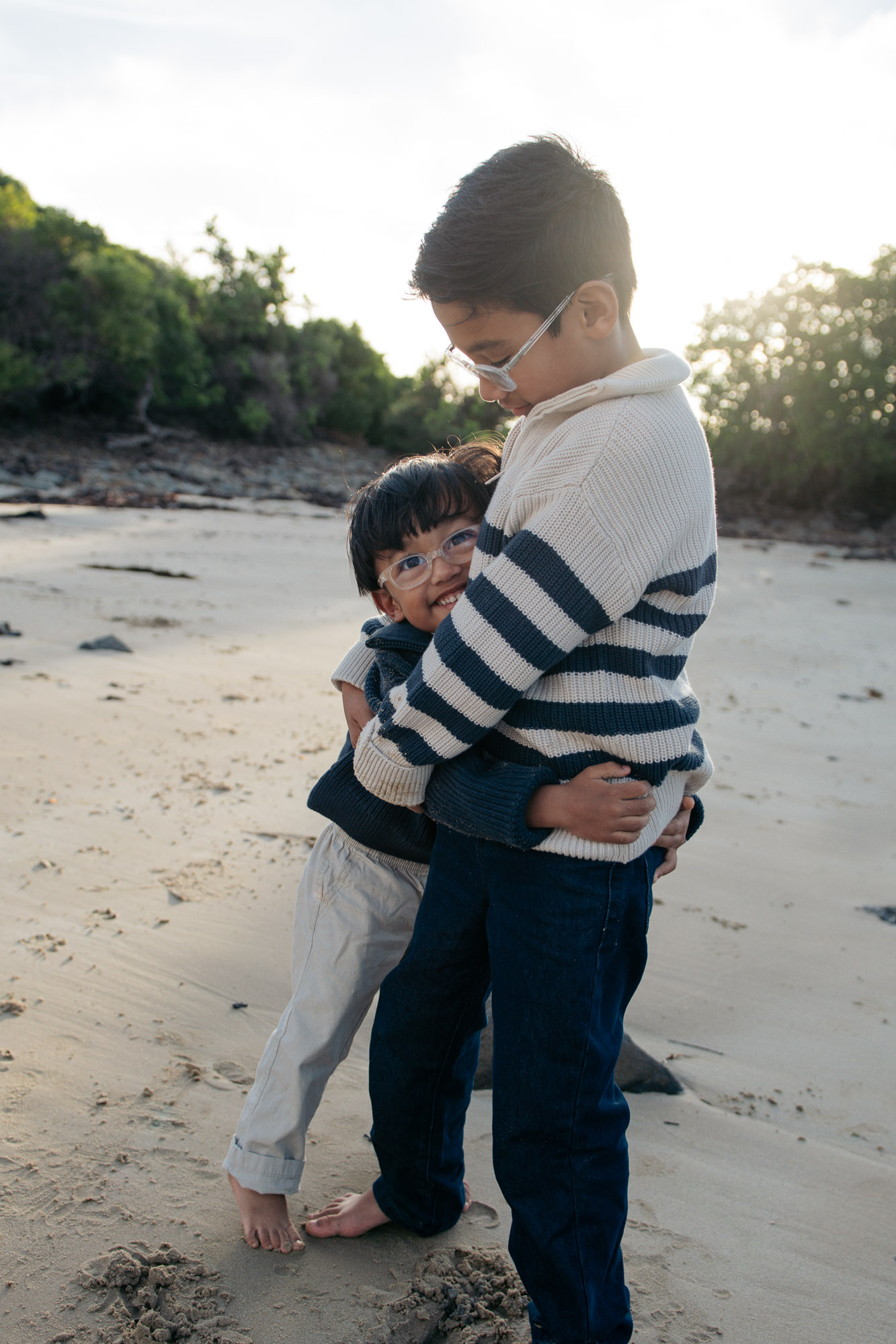 Genuine family connection captured in Tasmania
