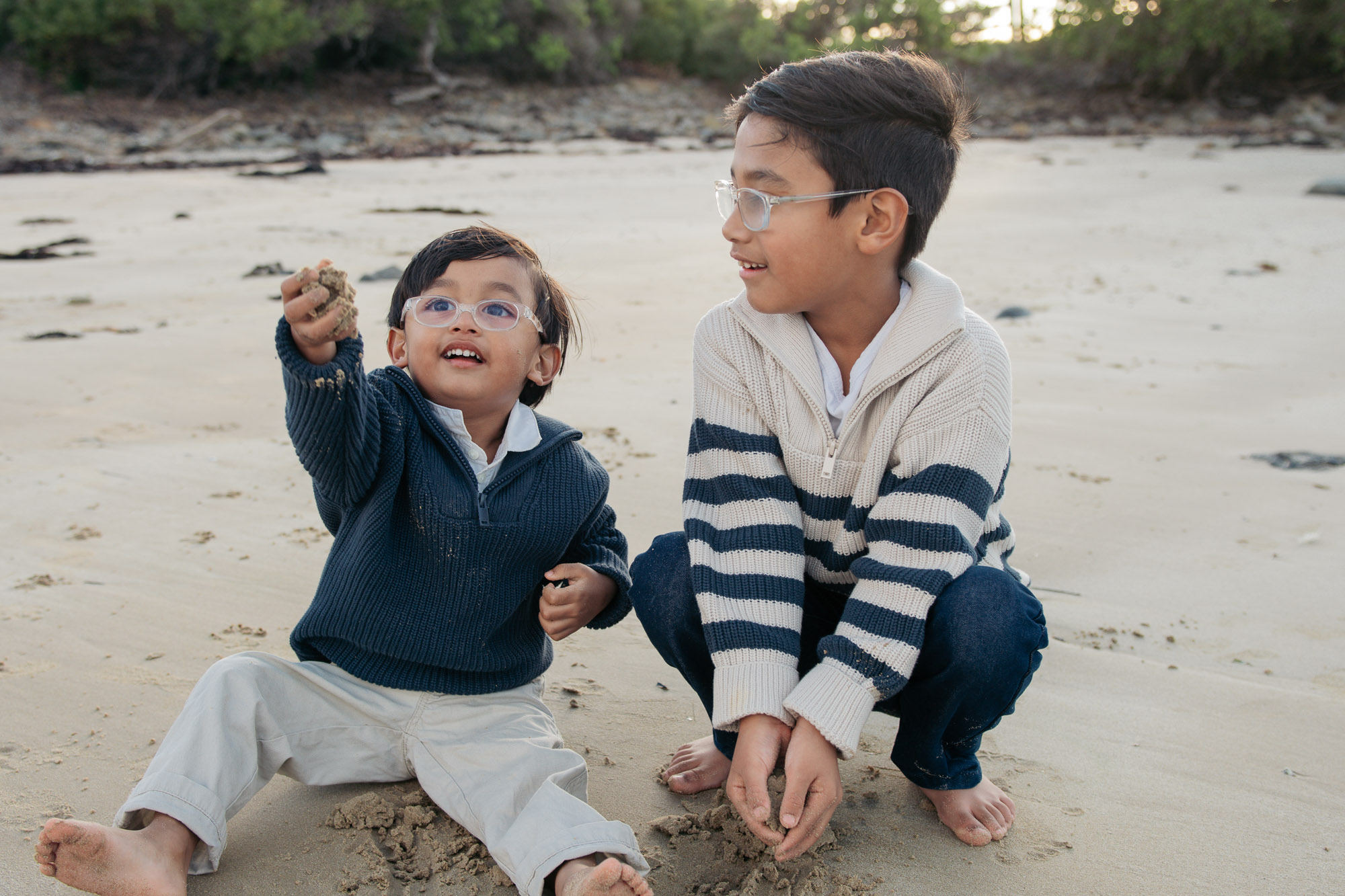 Warm family portraits, Launceston Tasmania