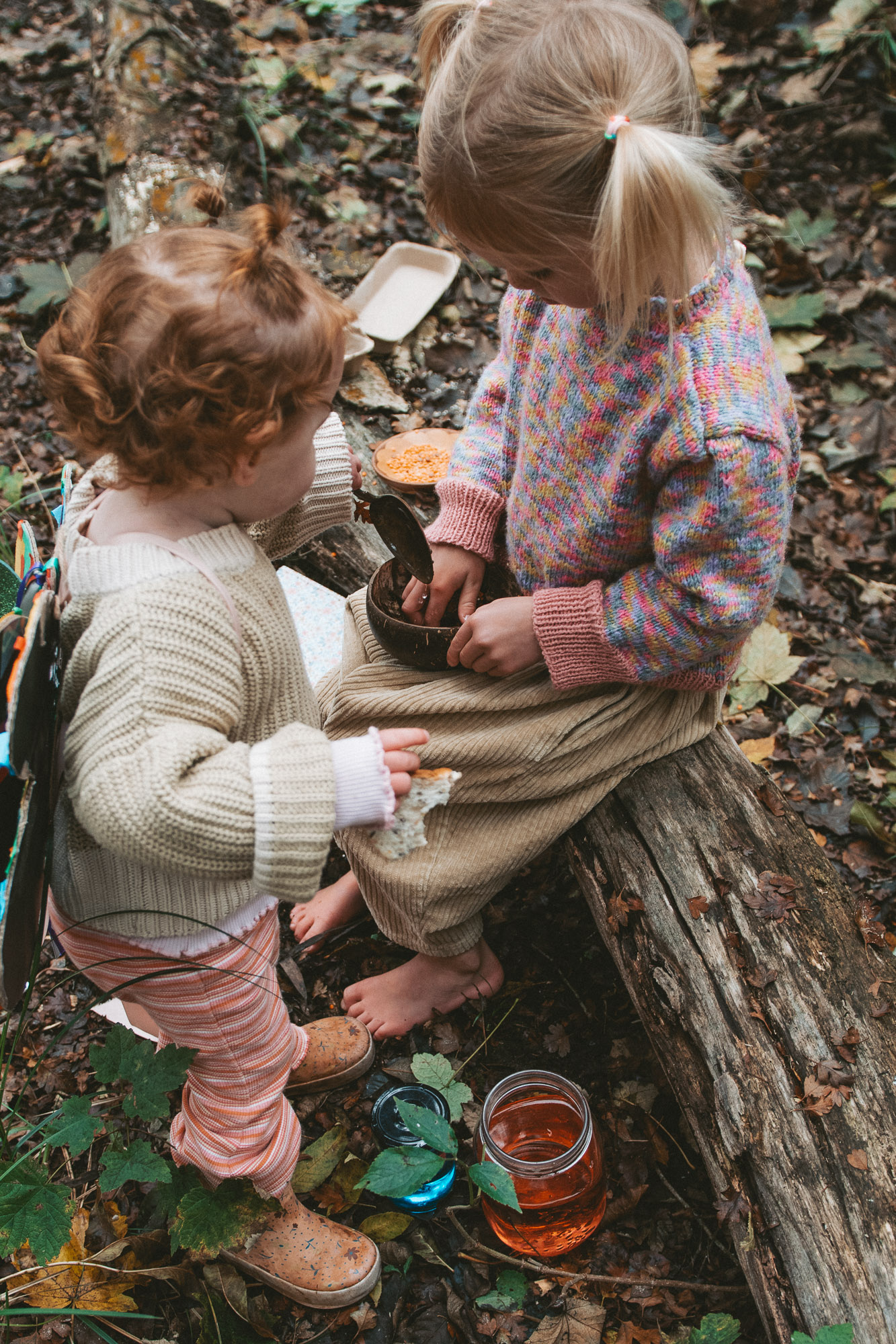 Children lost in play during a lifestyle session, Launceston