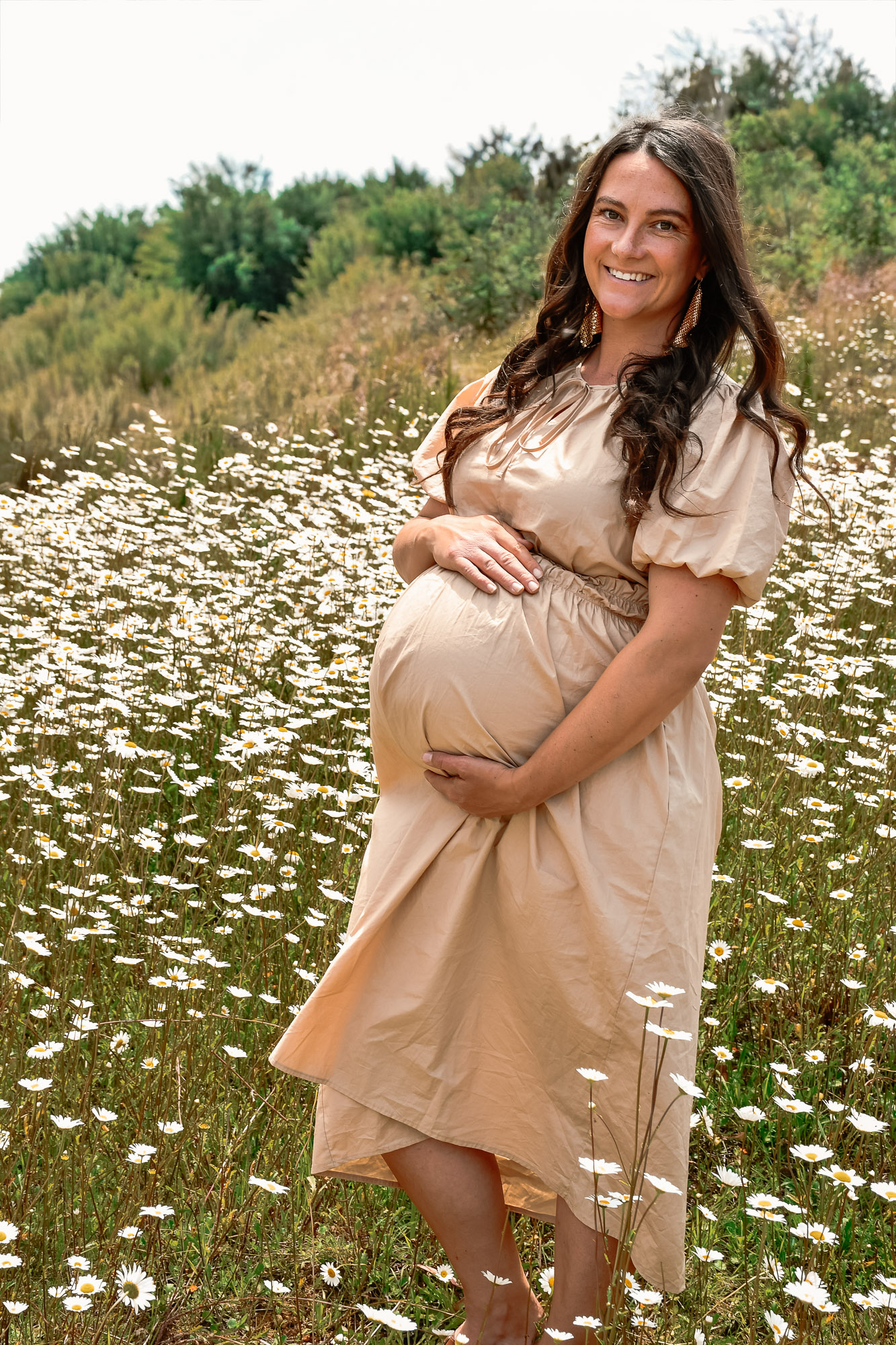 Outdoor maternity session in Tasmania