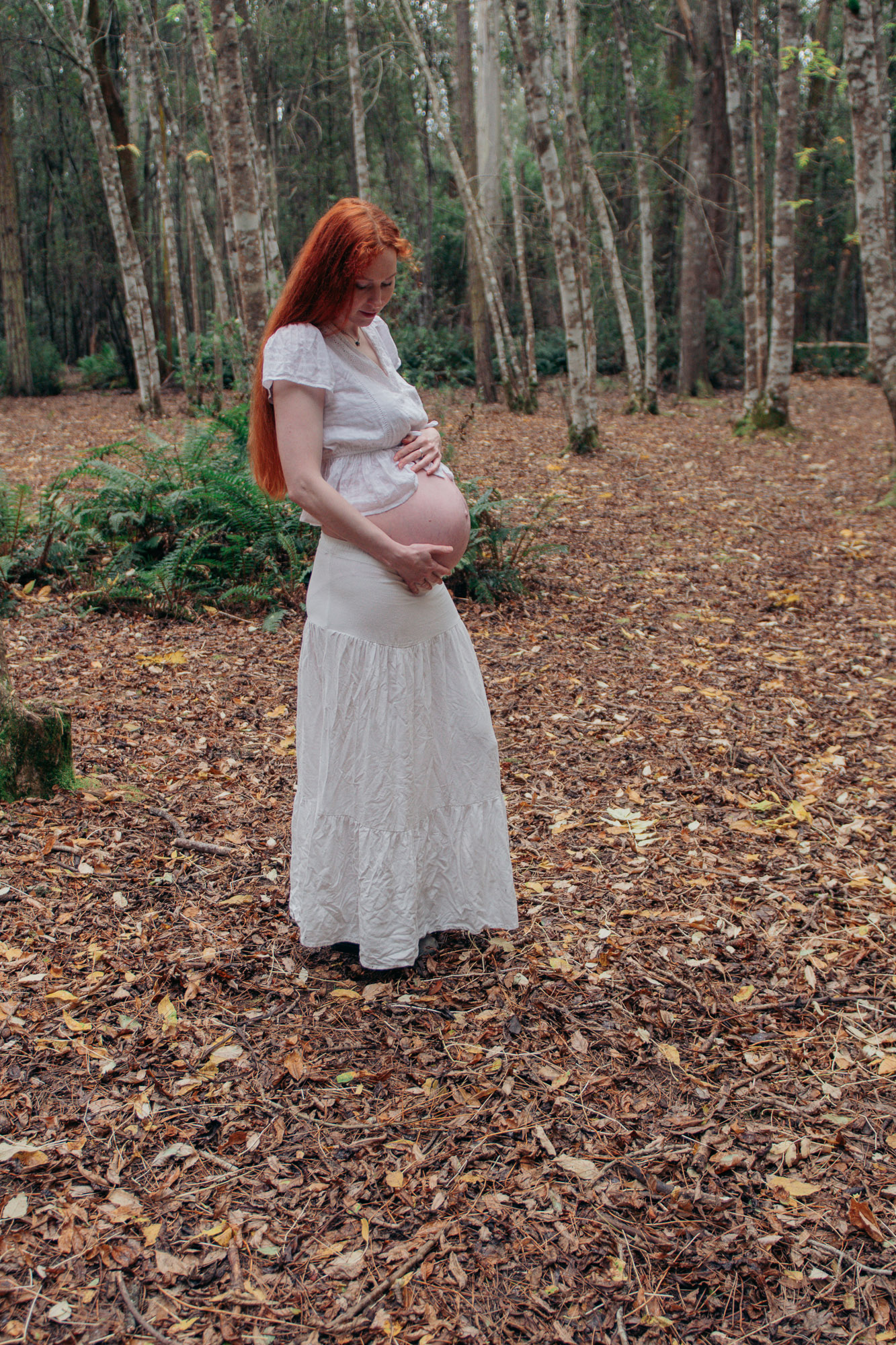 Soft, dreamy maternity photography, Launceston