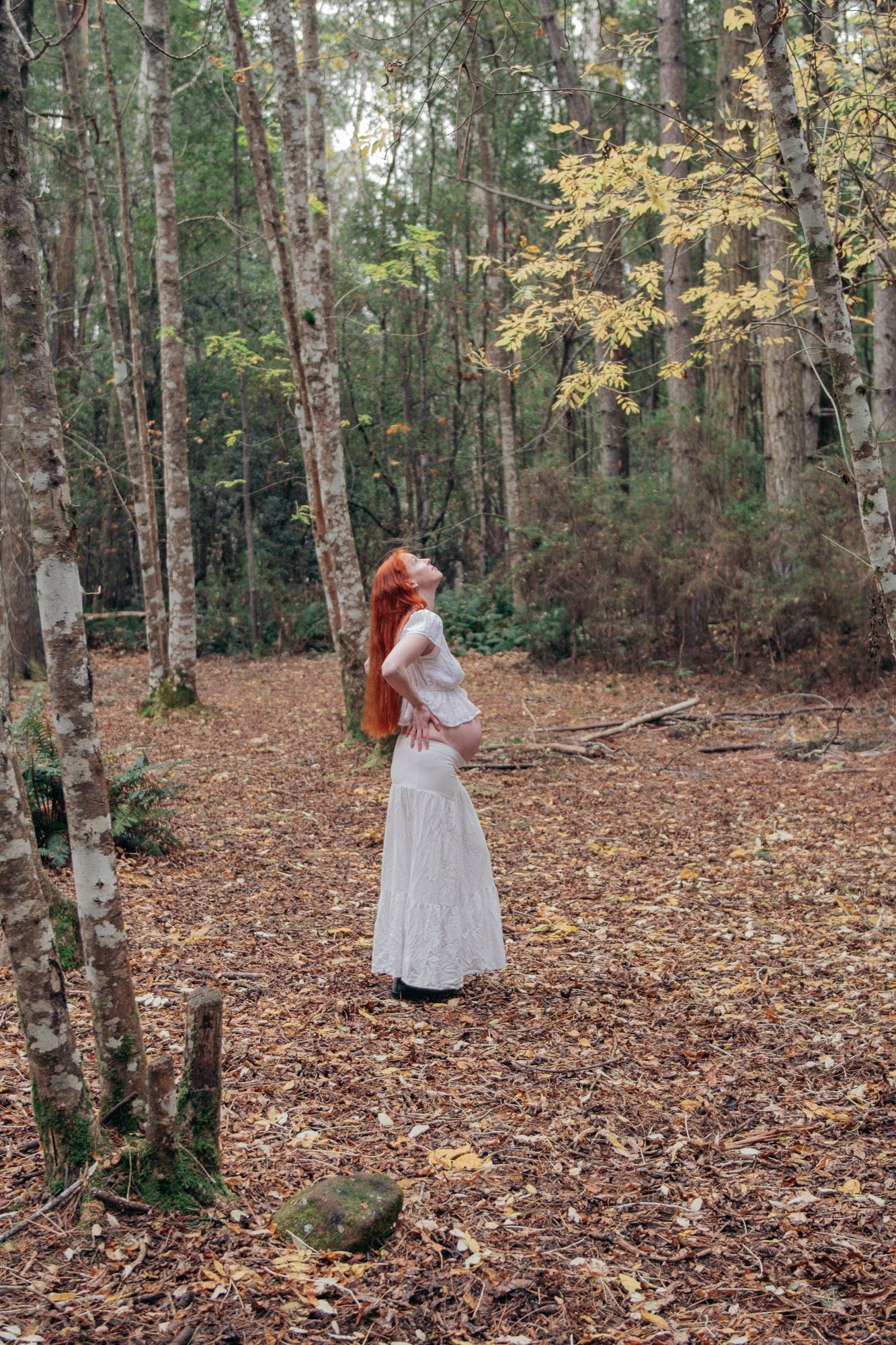 Soft, dreamy maternity photography, Launceston