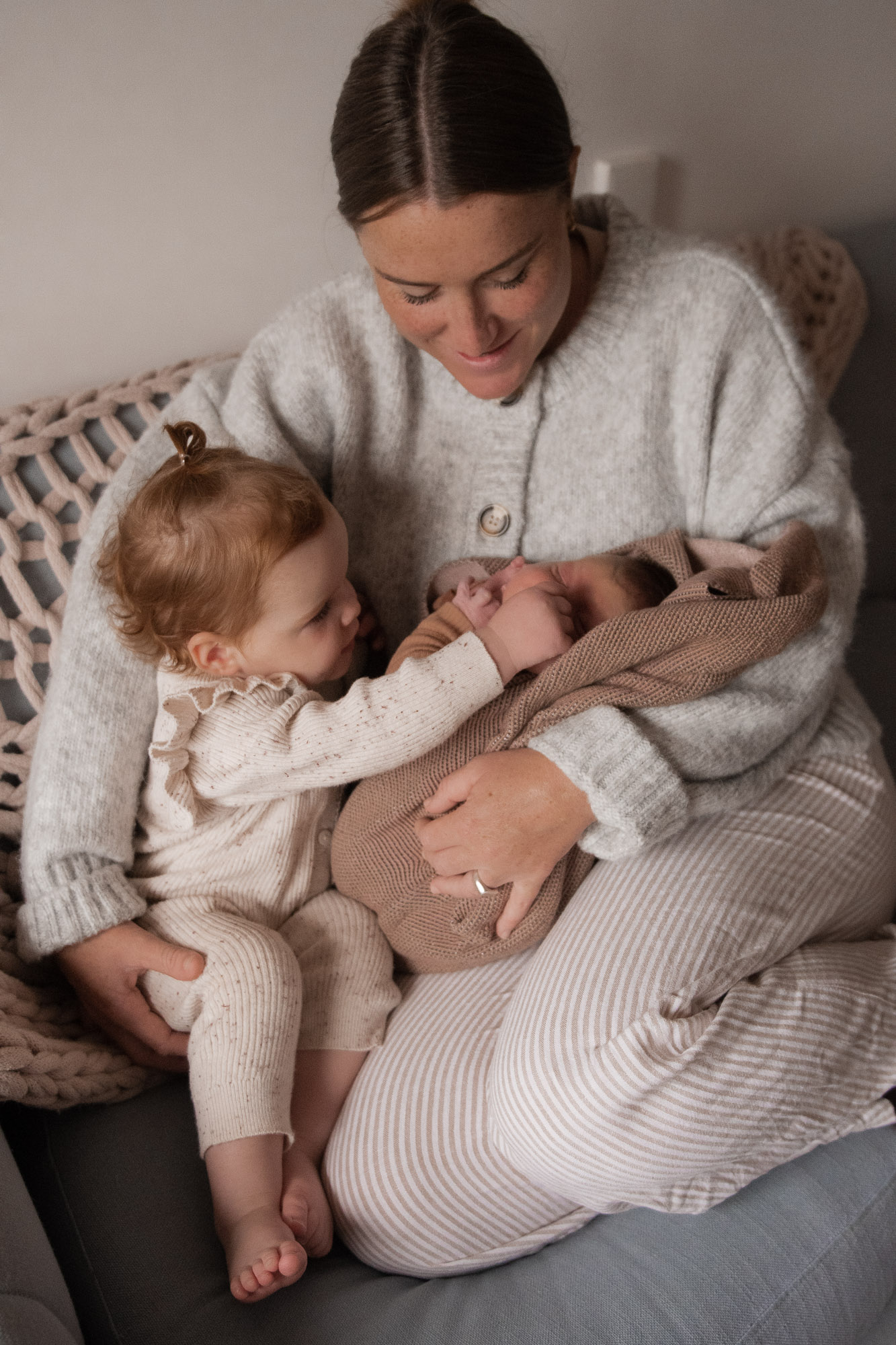 Newborn portraits in northern Tasmania