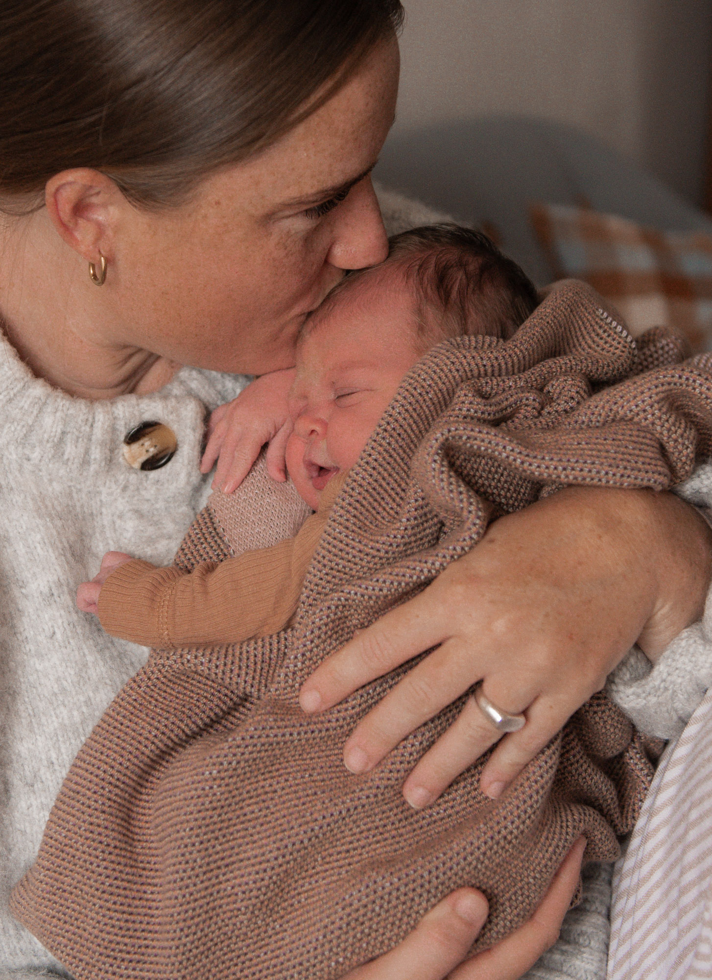 Baby-led newborn photography in Launceston, Tasmania